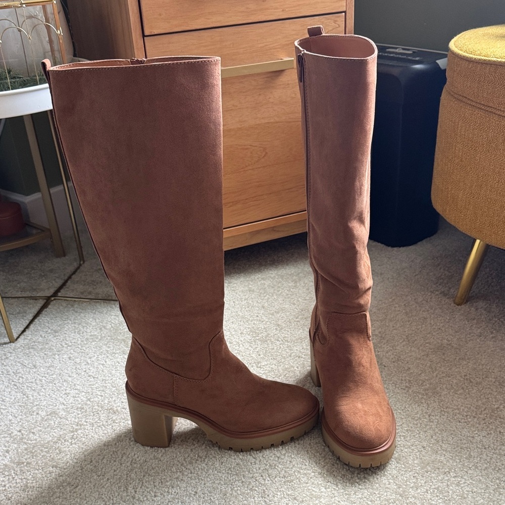 Target Brown Knee-High Women's Boots 8.5